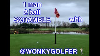 18 par 3 hole’s every shot WELL worth a watch 👀 golf golfer golfswing selftaught disability [upl. by Yblek]