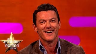 Luke Evans Fangirled Over Jennifer Aniston amp Lisa Kudrow  The Graham Norton Show [upl. by Joappa]