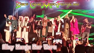 Tabish Hussain  Areeshay  Allay Munja Mar Wara  Sindhi Song  Baloch Culture Music Festival 2021 [upl. by Noseyt]