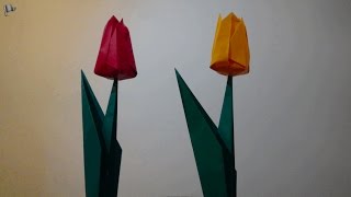 origami【Tulip】 [upl. by Boffa]