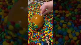 Permen buah cuil satisfying oddlysatisfying candy [upl. by Yhtnomit374]