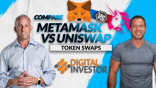 TOKEN SWAPS IN UNISWAP vs METAMASK [upl. by Inus]