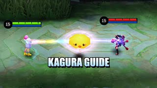 HOW TO PLAY KAGURA  LEARN HER SKILLS COMBO AND BUILD  KAGURA BASIC GUIDE [upl. by Ikkiv]