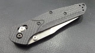 Benchmade 9401 CF  Review [upl. by Herzberg]