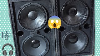 eminence 15 Omega pro Kappa15 y Prosound 15 [upl. by Carbone]