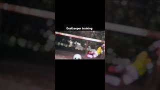 Goalkeeper training😱 goalkeepertraining viralshorts ytcreator [upl. by Lewellen]