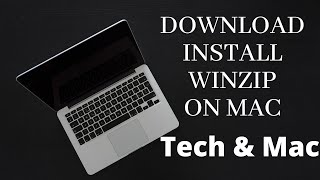 How to Download and install Winzip on Mac OS 2022 [upl. by Eatnad134]