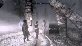 Skyrim Vampire  Cure Vampirism  Rising at Dawn Guide [upl. by Yelbmik]