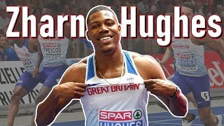 Zharnel Hughes  Sprinting Montage [upl. by Terchie433]