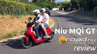 Niu MQi GT review The perfect electric scooter for Europe [upl. by Shae]