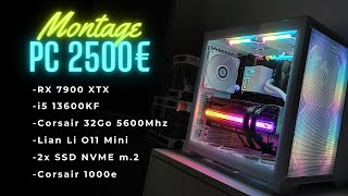 Monter le PC dun ami à 2500€ RX 7900 XTX [upl. by Eniahs839]