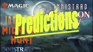 Innistrad Midnight Hunt amp Crimson Vow  Predictions [upl. by Caldwell]