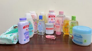 Johnsons Baby Products Review 🌸 Newborn Skincare Products ❤️ Must have Products for newborn baby 😍 [upl. by Wier]