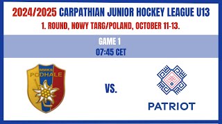 MMKS Podhale Nowy Targ  HC Patriot Vinnytsia [upl. by Ralph]