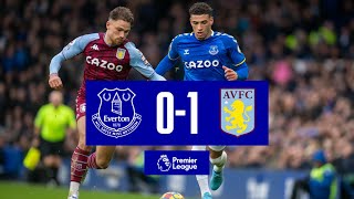 EVERTON 01 ASTON VILLA  PREMIER LEAGUE HIGHLIGHTS [upl. by Hutson664]