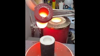 Masonic Ring Casting Quenching and Cleaning customjewelry silversmith Forging [upl. by Neehsas]