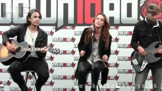 Halestorm  Heres To Us Live amp Acoustic  Download Festival 2012 [upl. by Odnala716]