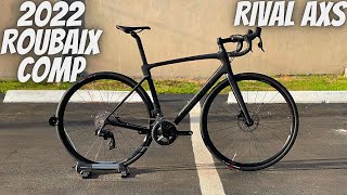 NEW 2022 SPECIALIZED ROUBAIX COMP SRAM RIVAL AXS ETAP BLACK CARBON ONLY 4800 [upl. by Joyce410]