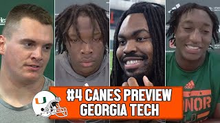 Zach Carpenter Elija Lofton Simeon Barrow and OJ Frederique Preview Georgia Tech [upl. by Turner]