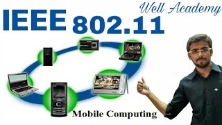 Wireless communication Lecture   IEEE 80211 Architecture  Services EngHindi [upl. by Leivad84]