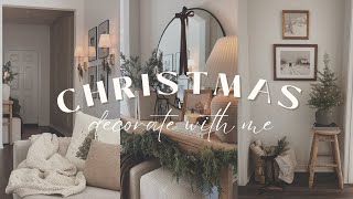 Christmas Decorate With Me 2023  Christmas Decorating Ideas  Entryway amp Putting Up The Tree [upl. by Ydda225]