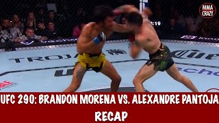 UFC 290 Brandon Moreno vs Alexandre Pantoja Recap [upl. by Yerrot]