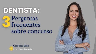 3 Perguntas frequentes sobre concurso [upl. by Ati924]