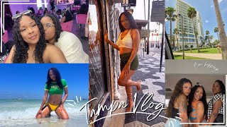 TAMPA TRAVEL VLOG  ELAINAS BDAY TRIP BAR HOPPING BEACH DAY  MORE [upl. by Herm151]