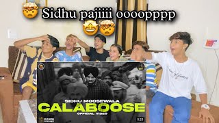 Calaboose  Official video Sidhu moose wala  Snappy  Moosetape Reaction [upl. by Florine]