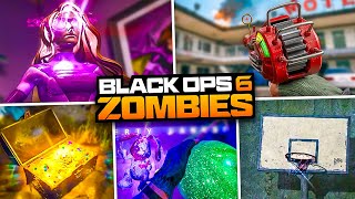 EVERY BLACK OPS 6 ZOMBIES SIDE EASTER EGG Terminus AND Liberty Falls [upl. by Enimajneb682]