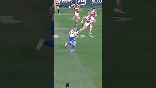 Koula MAGIC wins elimination final for Manly shorts nrl manly try [upl. by Arata374]