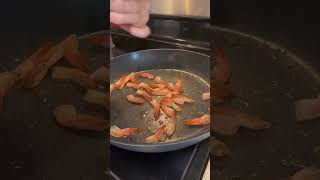 Shrimp Scampi Try this at home Ciao Italia🍝🇮🇹 cooking content contentcreator shorts viral [upl. by Nitram220]