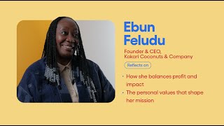 Reflections with Acumen Fellow Ebun Feludu [upl. by Matazzoni400]