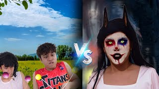 Lato lato vs Ghost Jepoy Vlog [upl. by Lucio]