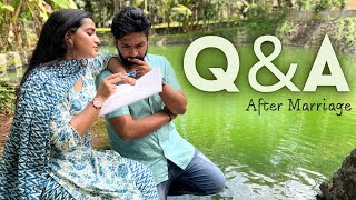 Answering all your questions 🤓🧐😡😍 Q amp A Malavika Krishnadas  Thejus Jyothi [upl. by Yk890]