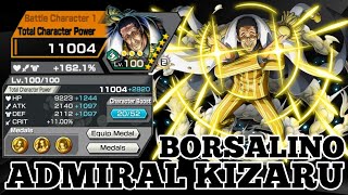 ADMIRAL KIZARU BORSALINO GEMEPLAY  ONE PIECE BOUNTY RUSH  OPBR [upl. by Aleta]