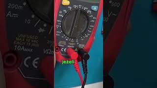 Jak używać multimetru shorts diy electrician multimetr [upl. by Joice472]