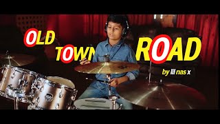 OLD TOWN ROAD I DRUM COVER [upl. by Jeanette567]