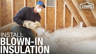 How to Install Blownin or Loose Fill Insulation [upl. by Iveel178]