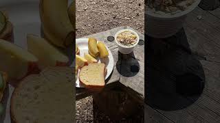 Breakfast and the view repovesi nationalpark kouvola yummybreakfast beautifulview [upl. by Siurad]