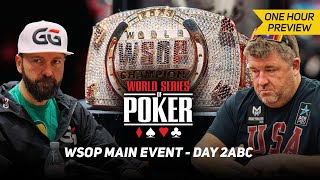 WSOP Main Event Day 2ABC with Daniel Negreanu amp Chris Moneymaker PREVIEW [upl. by Anirdua]