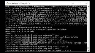 How to change the default port number to an Odoo installation running in Microsoft Azure [upl. by Esela]