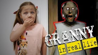 GRANNY IN REAL LIFE HOW TO GET INTO GRANNyS HOUSE Funny video [upl. by Llereg]