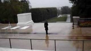 Lightning strikes close to Tomb of the Unknown [upl. by Hashim]