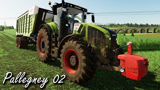 Ensilage du Seigle Vert à Pallegney fs22 [upl. by Rourke]