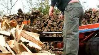 Home built Gravely log splitter [upl. by Benioff]