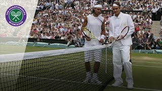 Roger Federer vs Rafael Nadal  2007 Wimbledon Final  Full Match [upl. by Oijile772]