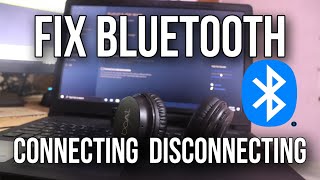 How To Fix Bluetooth Connecting and Disconnecting in Windows 10 Solved [upl. by Ligriv]