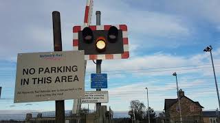 SUCCESSIVE CLOSURE Maxey Level Crossing Cambridgeshire [upl. by Sergo]