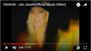 Shohreh  Jan JanehOfficial Music Video [upl. by Kaja]